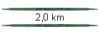 2,0 km